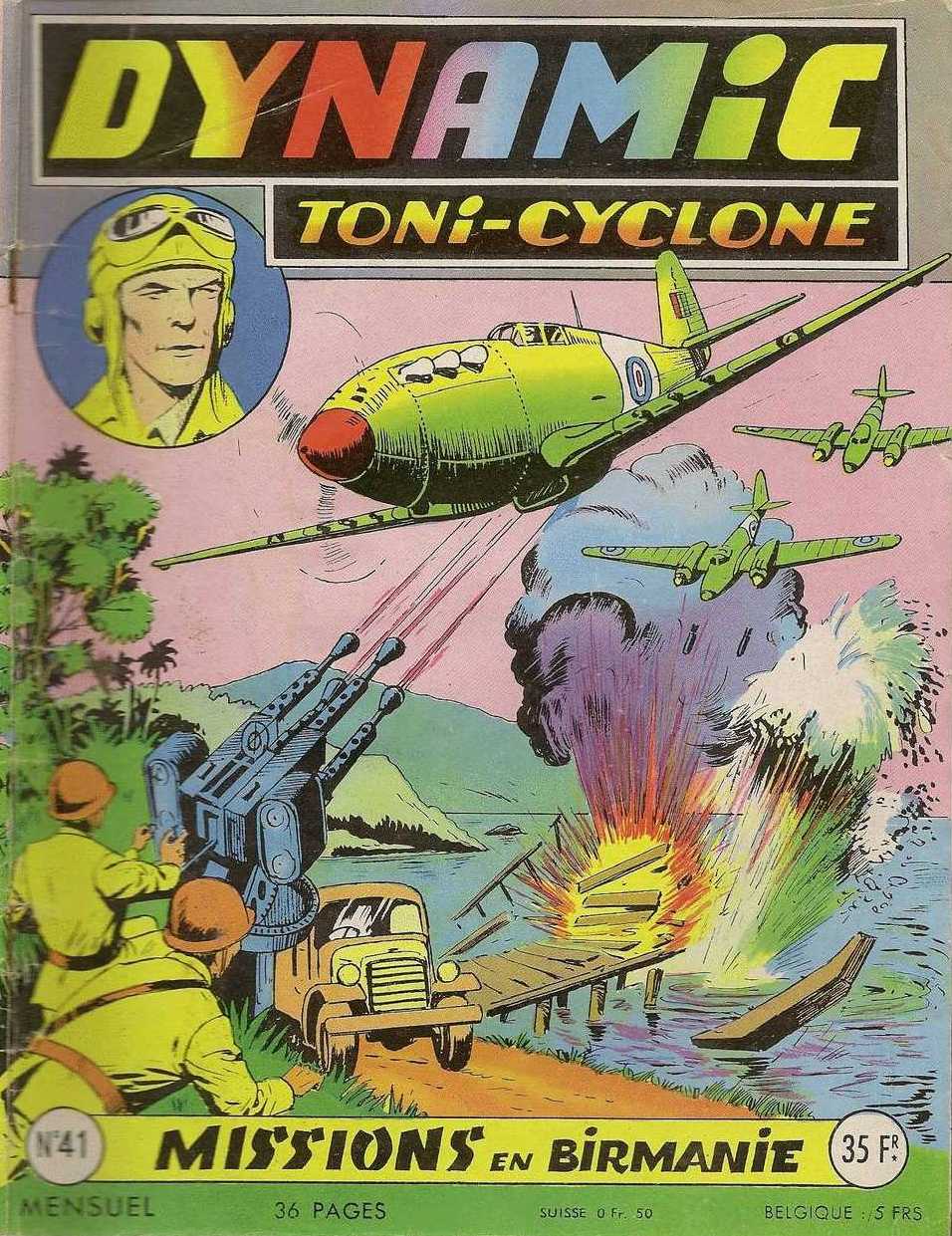 Scan de la Couverture Dynamic Toni Cyclone n 41